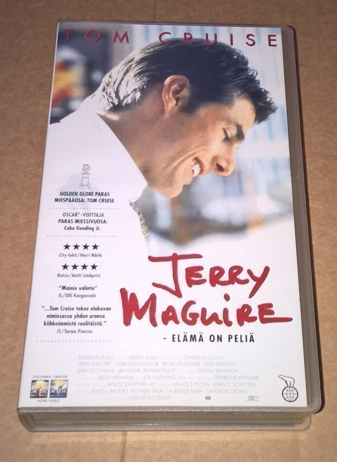 JERRY MAGUIRE ELÄMÄ ON PELIÄ VHS