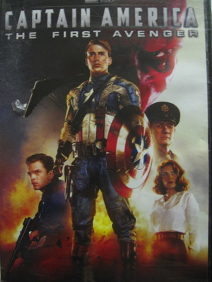 CAPTAIN AMERICA - THE FIRST AVENGER DVD UUSI