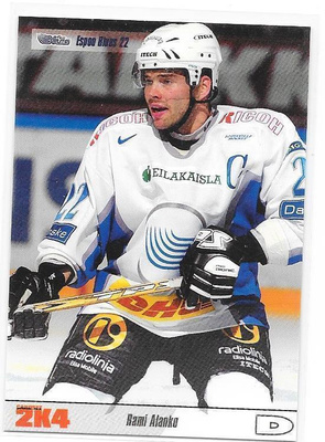 2003-04 CardSet #5 Rami Alanko Espoo Blues