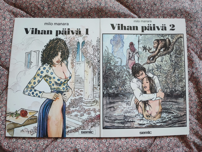Milo Manara Vihan päivä 1-2