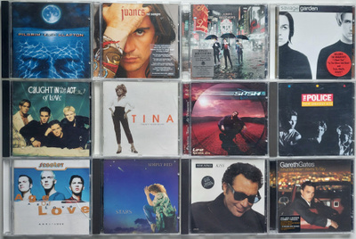 ULKOLAISIA POP & ROCK CD-LEVYJÄ 12 KPL KERRALLA
