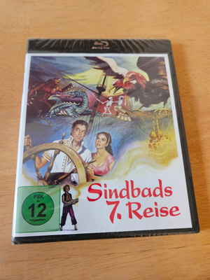 The 7th Voyage of Sinbad (Blu-ray, uusi)