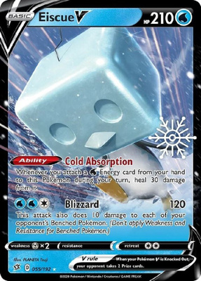 Eiscue V 055/192 - Rebel Clash - NM/M (Holiday Calendar)