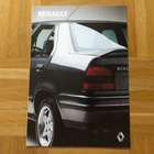 Esite Renault mallisto 1991 1992 Clio 19 21 - pikkukuva 1