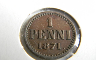1 penni 1871