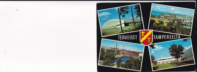 Tampere, nelikuvakortti, vaakuna b674