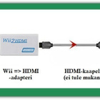 Musta HDMI-yhteensopiva sovitin Wii-konsolille #29693 - pikkukuva 2