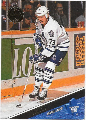 1993-94 LEAF #22 Todd Gill , Toronto Maple Leafs