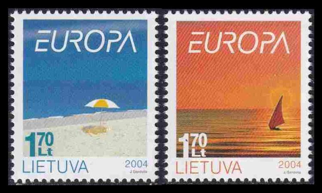 Liettua 842-3 ** Europa loma (2004)