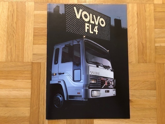 Esite Volvo FL4 1986 kuorma-auto