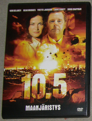 10.5 maanjäristys - DVD