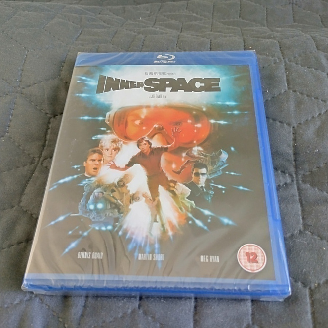 Pieni suuri seikkailu - Innerspace Blu-ray **muoveissa**