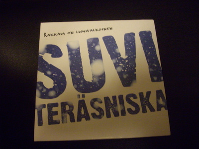 SUVI TERÄSNISKA: Rakkaus on lumivalkoinen CDS (Sis.pk:t)