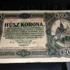 Hungary Unkari 20 Korona 1920 P61 F - pikkukuva 1