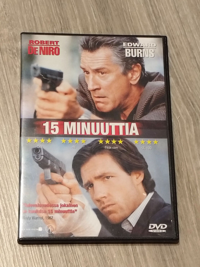 15 minuuttia - DVD