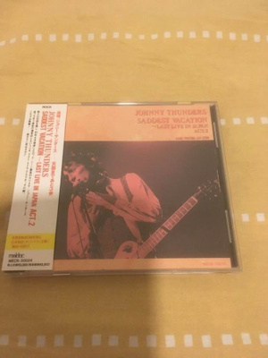 JOHNNY THUNDERS: Saddest Vacation - Act. 2  -CD (JAPAN)