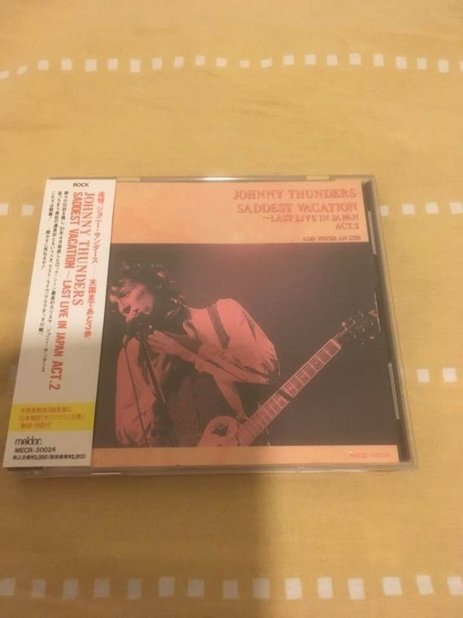 JOHNNY THUNDERS: Saddest Vacation - Act. 2  -CD (JAPAN)
