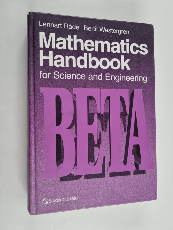Lennart Rade : Mathematics handbook for science and engin...