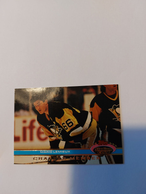 1991 Stadium Club Charter Member #50 Mario Lemieux