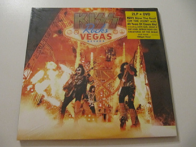 Kiss Rocks Vegas 2 x Vinyl LP + DVD Tuliterä