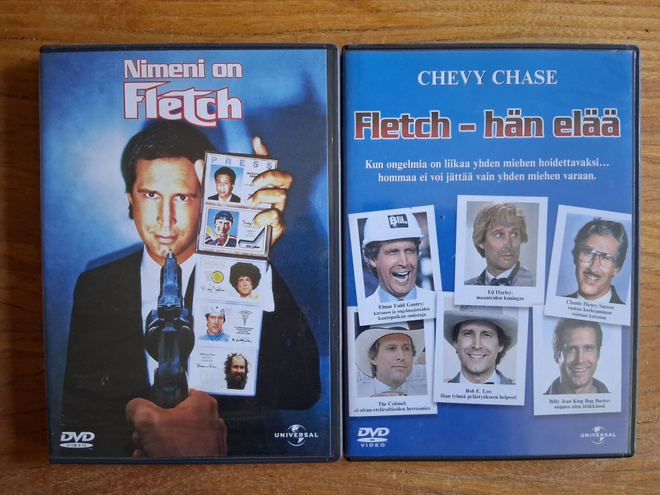 Nimeni on Fletch & Fletch - hän elää DVD:t