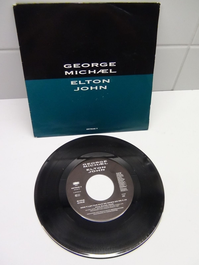 GEORGE MICHAEL &ELTON JOHN 7´DON´T LET THE SUN GO DOWN ON ME