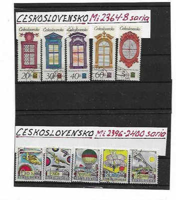CESKOSLOVENSKO---2--SARJAA MERKKEJÄ