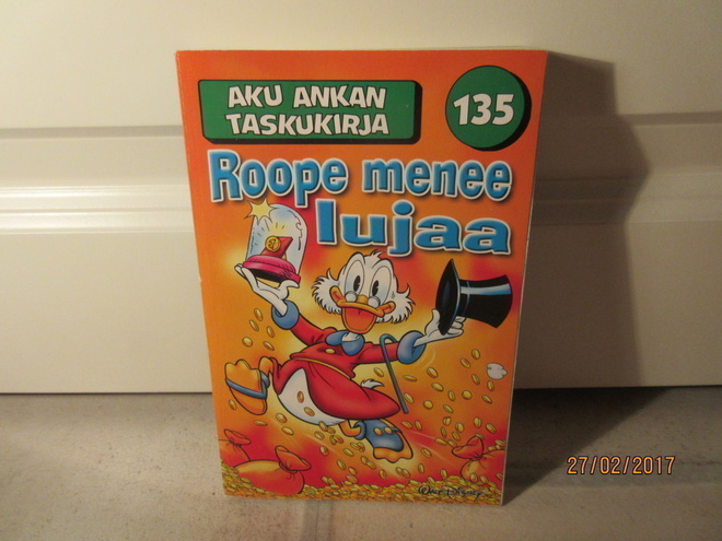 Aku Ankan taskukirja 135 - Roope menee lujaa (2.Painos)