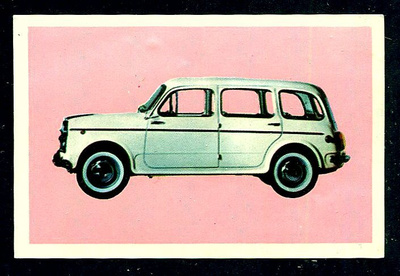 HELLAS PURUKUMI, FIAT 1100 FAMILY SALOON N:o 68