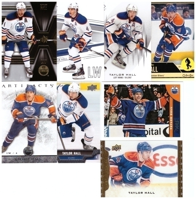 8 x TAYLOR HALL Edmonton Oilers
