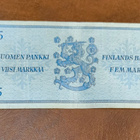 5 markkaa v. 1963 ilman litt A-tähti, vain 102 000kpl - pikkukuva 2
