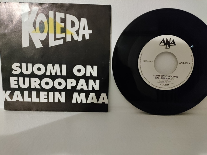 Kolera: Suomi on Euroopan kallein maa 7", Single