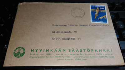 Hyvinkää säästöpankki firmakuori Jokela 26/6