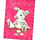 NALLE...."°SYDÄNYSTÄVÄLLE°" -KORTTI / Käyttämätön - pikkukuva 1