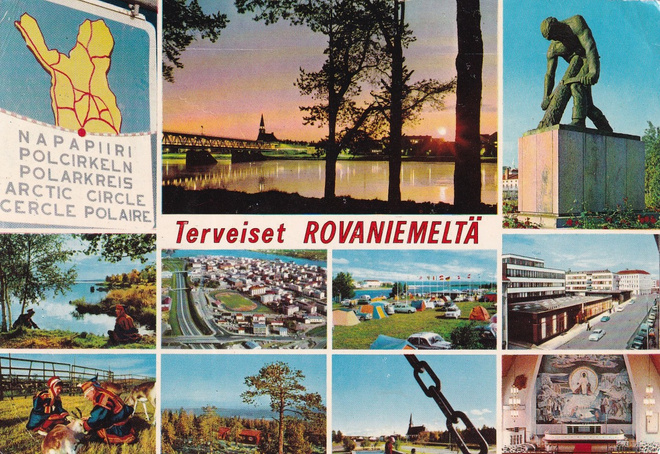 Rovaniemi,  sommitelmakortti    b420