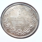 1 markka 1874 - pikkukuva 1