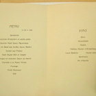 VANHA Menu Suuriruhtinaskunnan Vaakunalla 1906 UPEA - pikkukuva 2