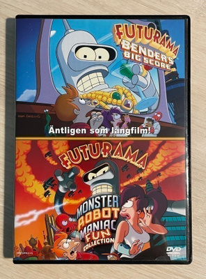 FUTURAMA: Benderin jättikeikka & Monster Robot Maniac (2DVD)