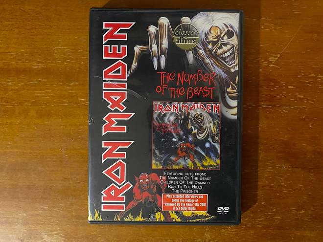 Iron Maiden The Number of the Beast DVD