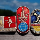 CCCR Olympiamerkit - 3kpl. Ehjät lukitukset. Halkaisija - 31 - pikkukuva 4