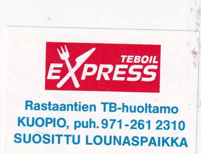 Kuopio, EXPRESS TEBOIL b523