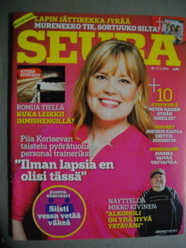 Seura lehti Nro 11/2016 (16.3)