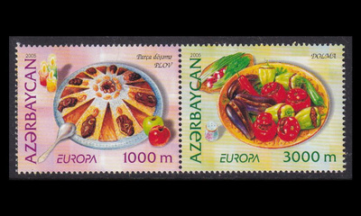Azerbaidžan 610-1 ** Europa gastronomia vihkopari 2005