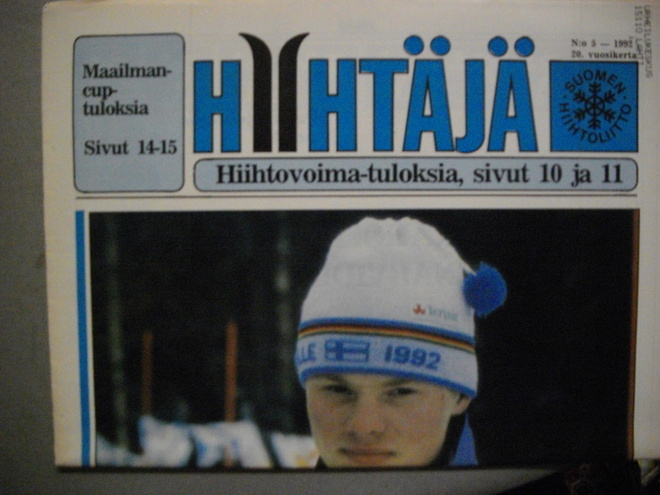 Hiihtäjä Nro 5/1992 (17.3)