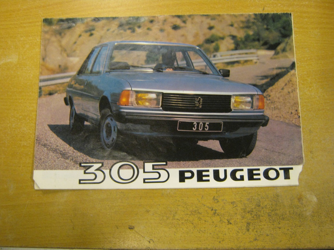 myyntiesite Peugeot 305
