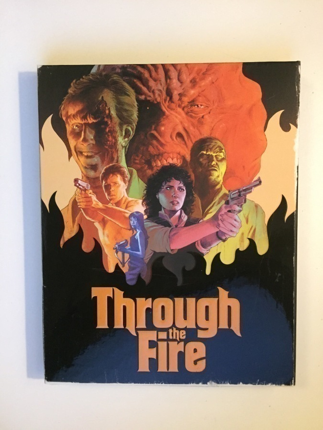 Through The Fire (Blu-ray) Vinegar Syndrome (Slipcover) UUSI