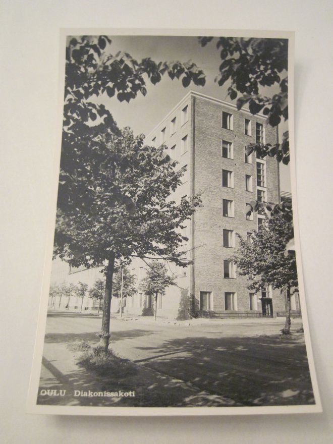 VANHA Postikortti Oulu 1950-l Alkup.Mallikappale
