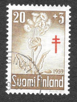 Tuberkuloosi 1959 20+5mk (LAPE 510) O