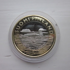 Suomi 5 eur, Maakuntien eläimet, Savo, kuikka, v. 2014, unc - pikkukuva 2