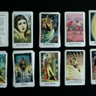 Christina Freija Tarot Kosminen Peili kirja & kortit kotelos - pikkukuva 5